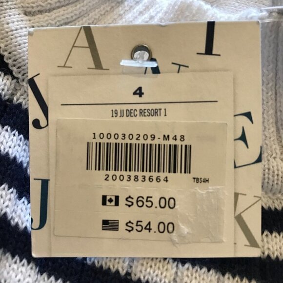 NWT Janie and Jack striped Sweater Dress - Picture 4 of 4